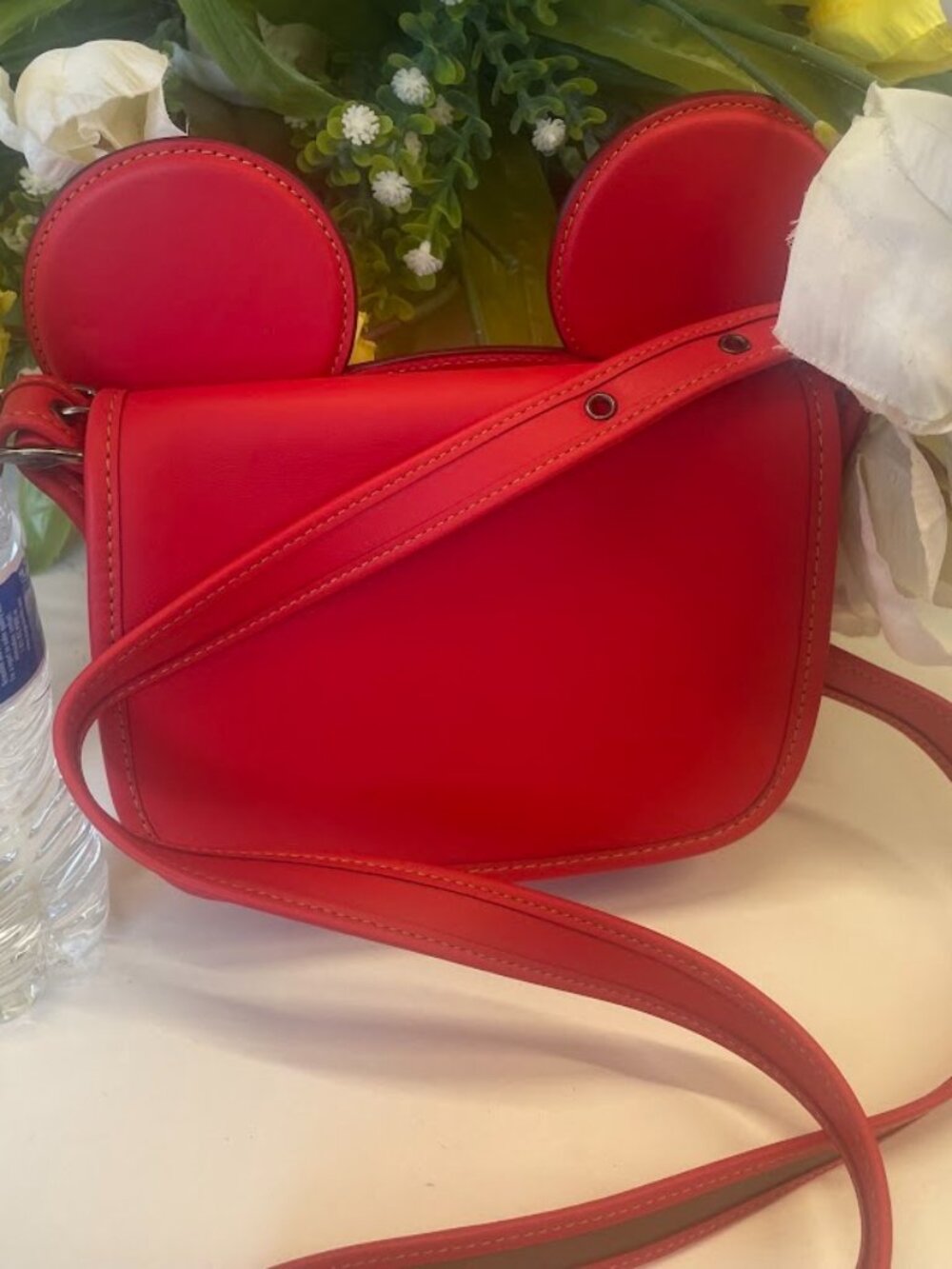 NWT DISNEY COACH MICKEY MOUSE EAR PATRICIA CROSSBODY SHOULDER BAG